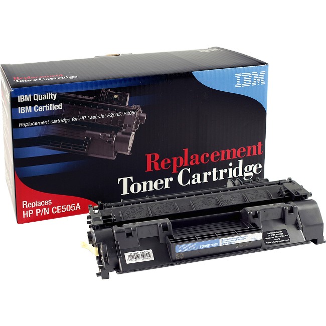 IBM Remanufactured Toner Cartridge - Alternative for HP 05A (CE456A, CE457A, CE459A, CE461A, CE505A)